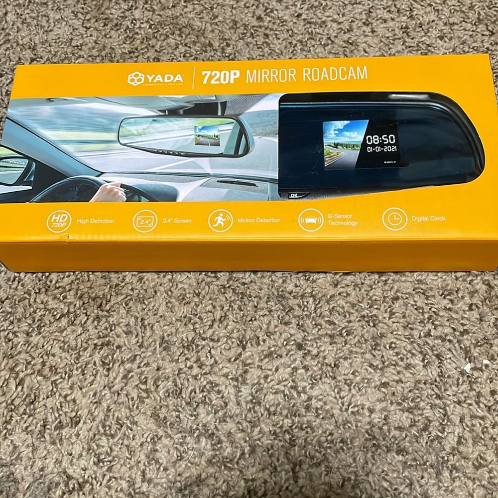 Yada 720p mirror roadcam